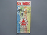 1965 Ontario Road Map - Supertest