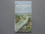 1964 Ontario Official Government Road Map