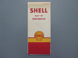 1953 Ontario Road Map - Shell