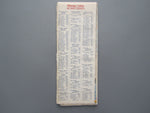 1947 Ontario Official Government Road Map