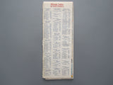 1947 Ontario Official Government Road Map