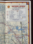 1953 Ontario Road Map - Shell