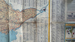 1947 Ontario Official Government Road Map