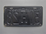 1943 YOM Clear Ontario License Plate