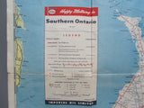 1950 Ontario Road Map - Esso