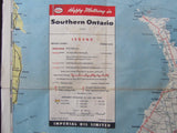 1951 Ontario Road Map - Esso