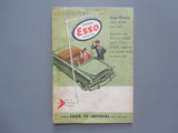 1955 Ontario Road Map - Esso