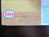 1958 Ontario Road Map - Esso