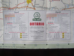 1959 Ontario Road Map - Cities Service