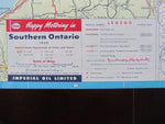 1959 Ontario Road Map - Esso
