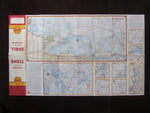 1961 Ontario Road Map - Shell