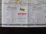 1961 Ontario Road Map - Sunoco