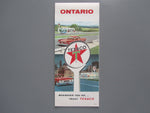 1961 Ontario Road Map - Texaco