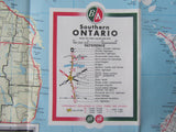 1964 Ontario Road Map - BA