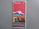 1966 Ontario Road Map - Esso