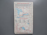 1966 Ontario Official Government Road Map