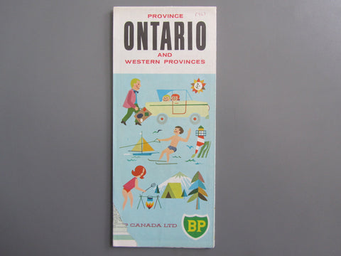 1967 Ontario Road Map - BP