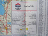 1968 Ontario Road Map - American