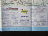 1970 - 1971 Ontario Road Map - Sunoco