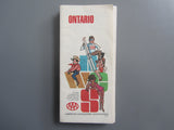 1971 - 1972 Ontario Road Map - AAA