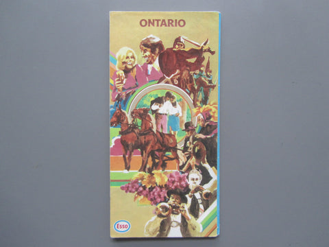 1971 Ontario Road Map - Esso