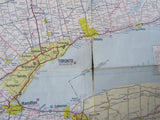 1971 Ontario Road Map - Esso