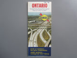 1973 - 1974 Ontario Road Map - Sunoco