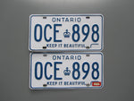1979 Ontario License Plates
