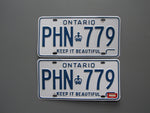 1979 Ontario License Plates